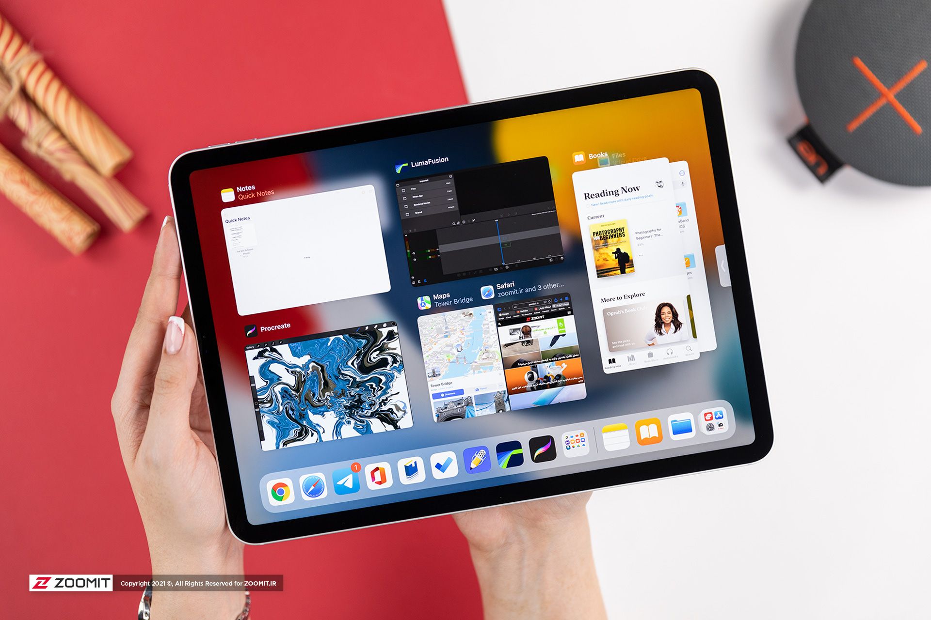 iPadOS 15 - چند وظیفه ای