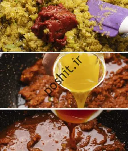 طرز تهیه زرشک پلو با مرغ با سس پرتقال