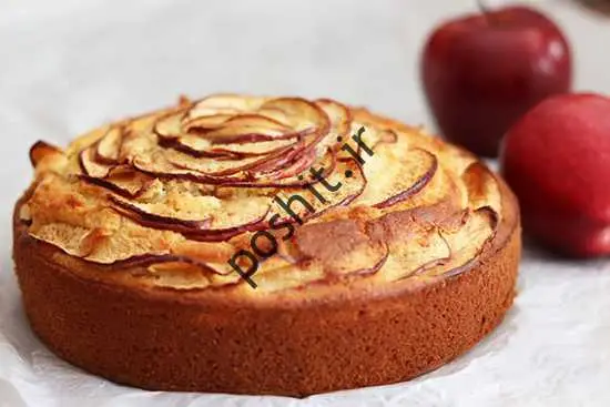 کیک سیب و دارچین